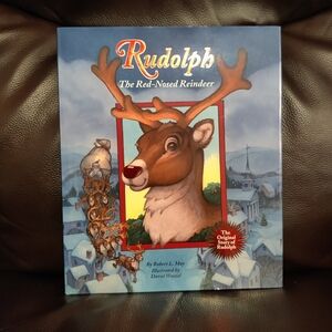 Rudolph The Red-Nosed Reindeer Illustrated Children's Book Hardcover